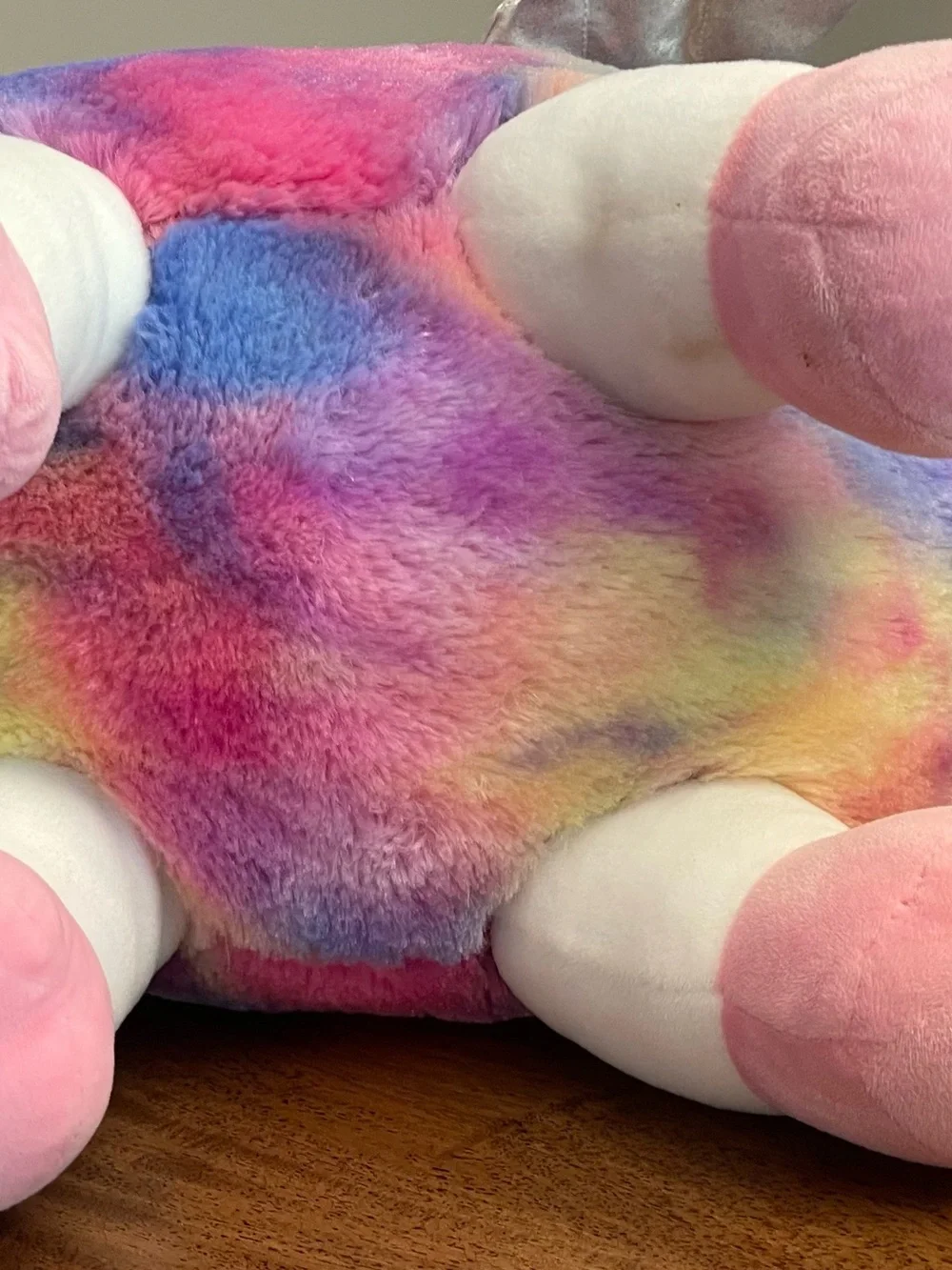 Justice Llama Pegasus Unicorn Plush 24” Rainbow Tie Dye Plush